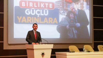 Çevre, Şehircilik ve İklim Değişikliği Bakanı Murat Kurum, AK Parti