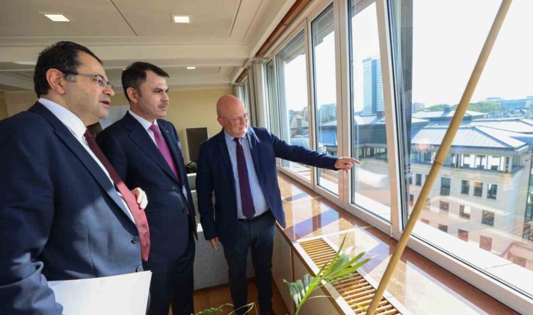 Bakan Murat Kurum, Belçika'da iklim değişikliği ve afetlerle mücadele konularında