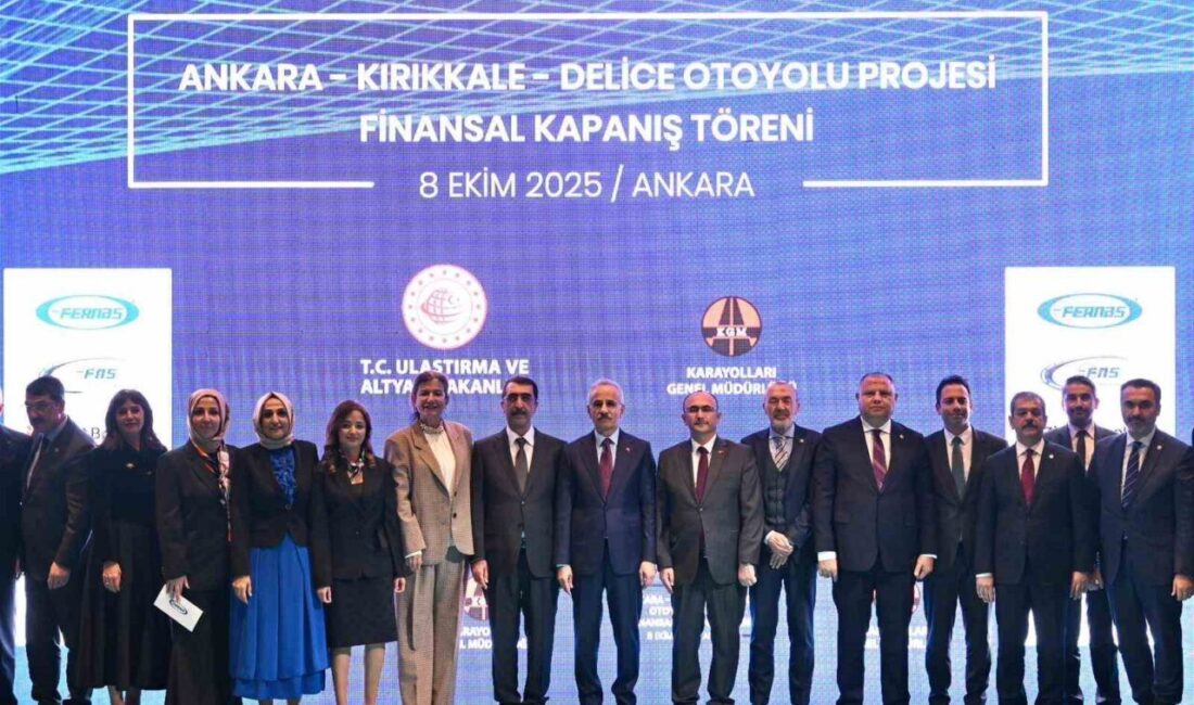 Ulaştırma ve Altyapı Bakanı Abdulkadir Uraloğlu, Ankara-Kırıkkale-Delice Otoyolu'nun tamamlanmasıyla yıllık