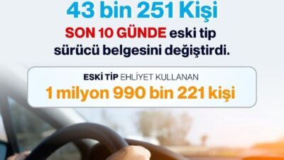 İçişleri Bakanı Ali Yerlikaya, son 21 gün içinde eski tip
