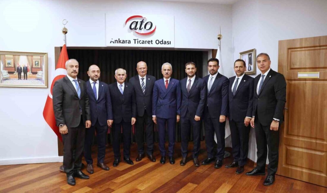 Ankara Ticaret Odası'nı ziyaret eden Ulaştırma ve Altyapı Bakanı Abdulkadir