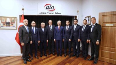 Ankara Ticaret Odası'nı ziyaret eden Ulaştırma ve Altyapı Bakanı Abdulkadir