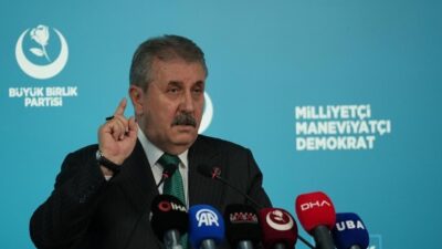 BBP Genel Başkanı Mustafa Destici, Gazze'deki soykırımın sorumlularının yargılanması gerektiğini