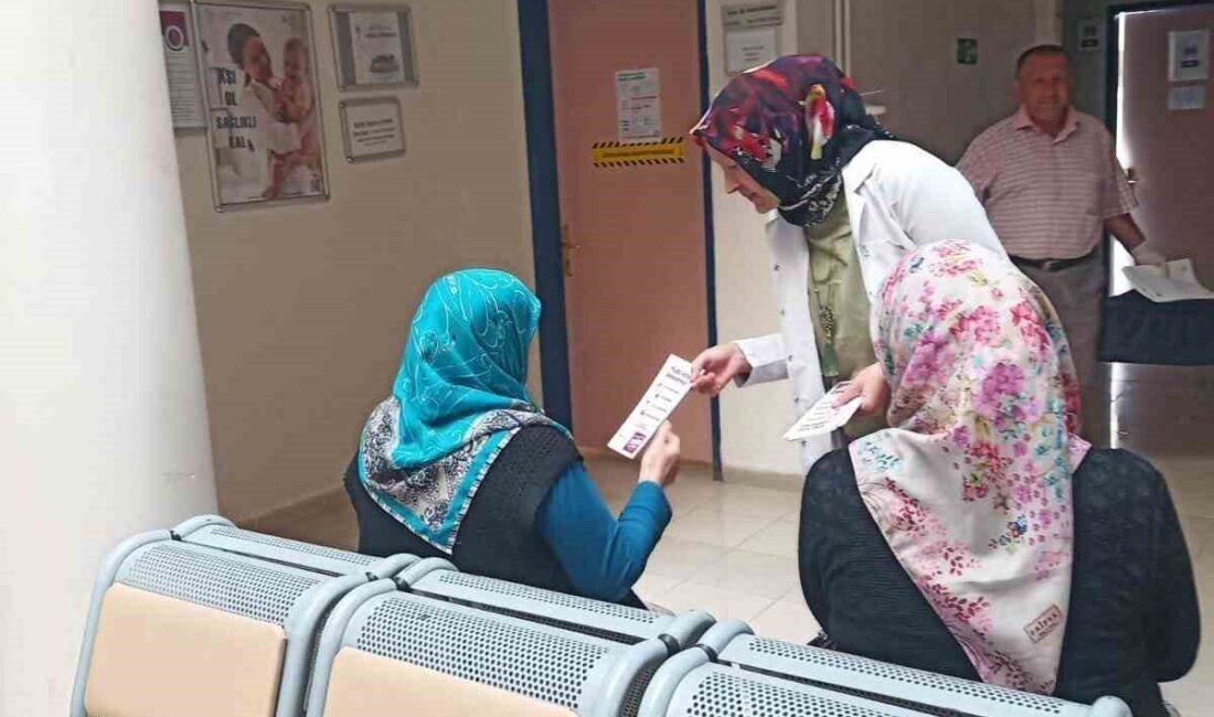Beypazarı İlçe Sağlık Müdürlüğü personeli, 29 Eylül Dünya Kalp Günü'nde