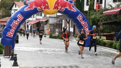 Beypazarı ilçesinde düzenlenen ‘Beypazarı Uluslararası Ultra Trail koşusu' renkli görüntülere