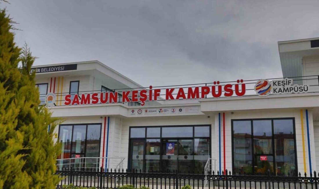 Samsun'daki Bilim Samsun ve Keşif Kampüsü, yeni eğitim-öğretim dönemine yoğun