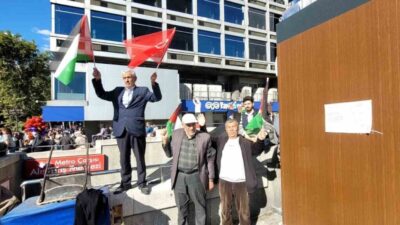 Ankara'da düzenlenen "Gazze Kararlılık Yürüyüşü" binlerce Ankaralının katılımıyla gerçekleşti. Programda