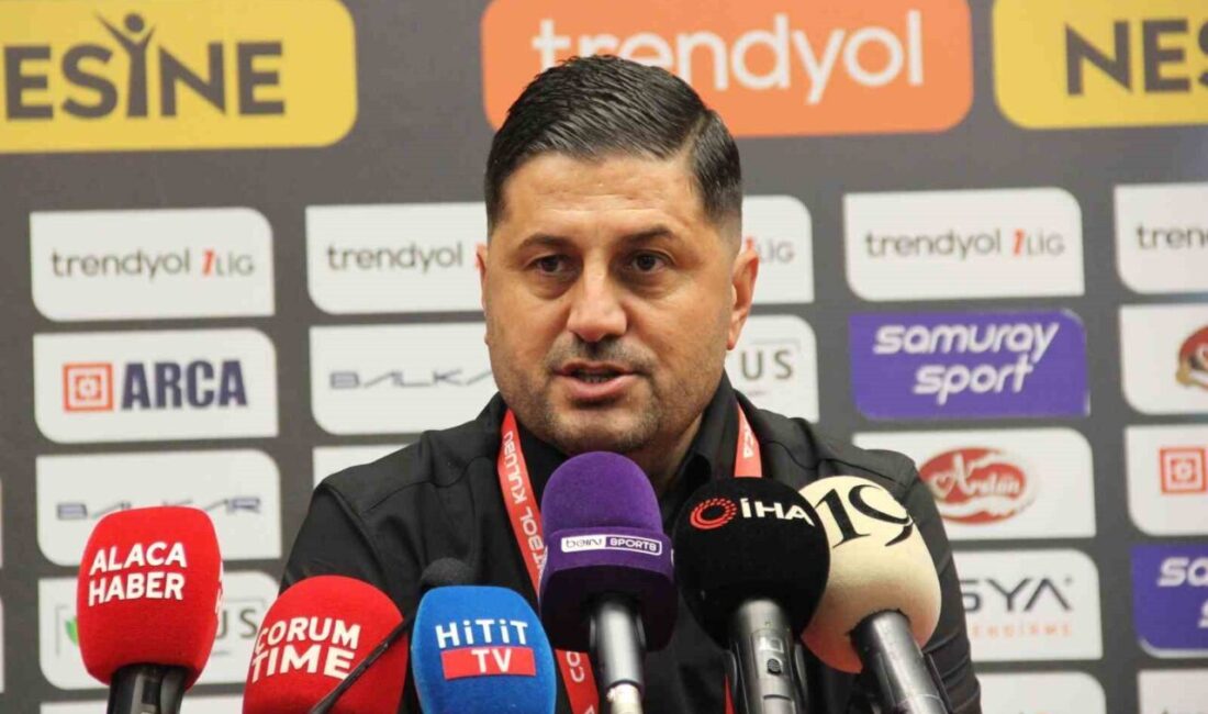 Çorum FK Teknik Direktörü Çağdaş Çavuş, Boluspor maçının ardından, “Oyunun