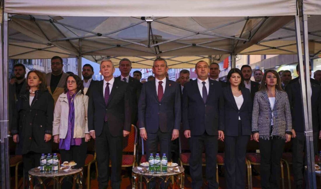 CHP Genel Başkanı Özgür Özel, Ankara Elmadağ Belediyesi Toplu Açılış