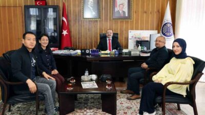 Erzurum Teknokent'te faaliyet gösteren Pollytech Hologram firmasının Çinli teknoloji firmasıyla