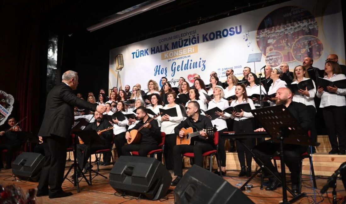 Çorum Belediyesi THM Korosu, şef Arif Sadeçolak yönetiminde yeni sezon