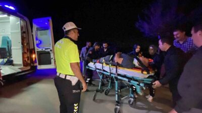 Çorum'da Bahçelievler Mahallesi Bahar 1. Cadde'de meydana gelen trafik kazasında