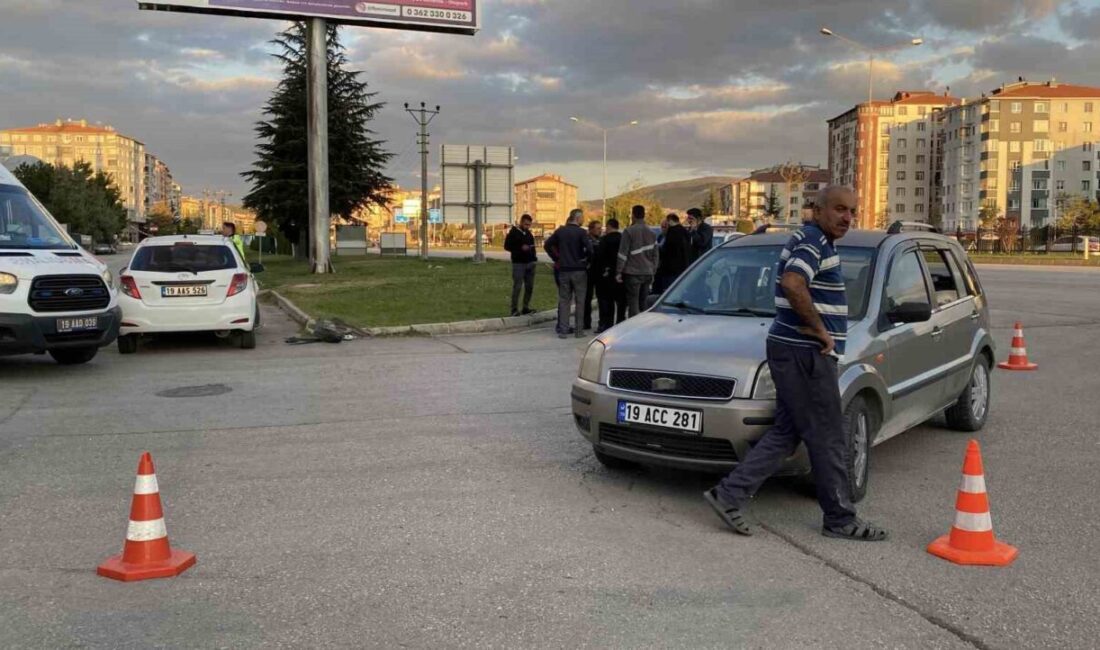 Çorum'da meydana gelen trafik kazasında İbrahim B. ile Serra G.Ü.