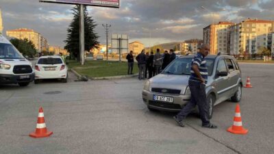 Çorum'da meydana gelen trafik kazasında İbrahim B. ile Serra G.Ü.