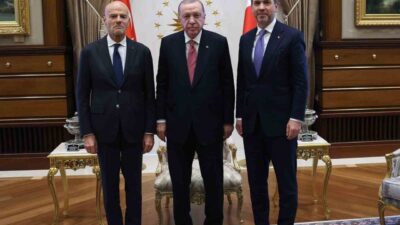Cumhurbaşkanı Recep Tayyip Erdoğan, İtalya Milli Hidrokarbon Ajansı (ENI) Başkanı
