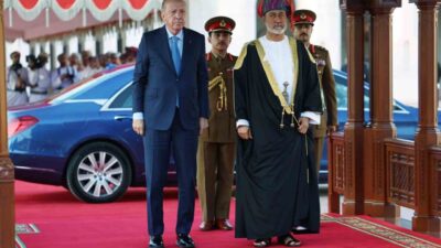Cumhurbaşkanı Recep Tayyip Erdoğan, resmi ziyaret düzenlediği Umman’da Sultan Heysem