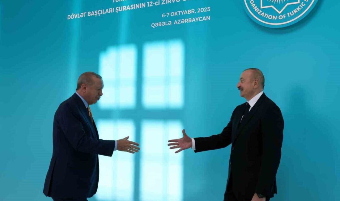 Cumhurbaşkanı Recep Tayyip Erdoğan, Azerbaycan’ın Gebele kentinde düzenlenen Türk Devletleri