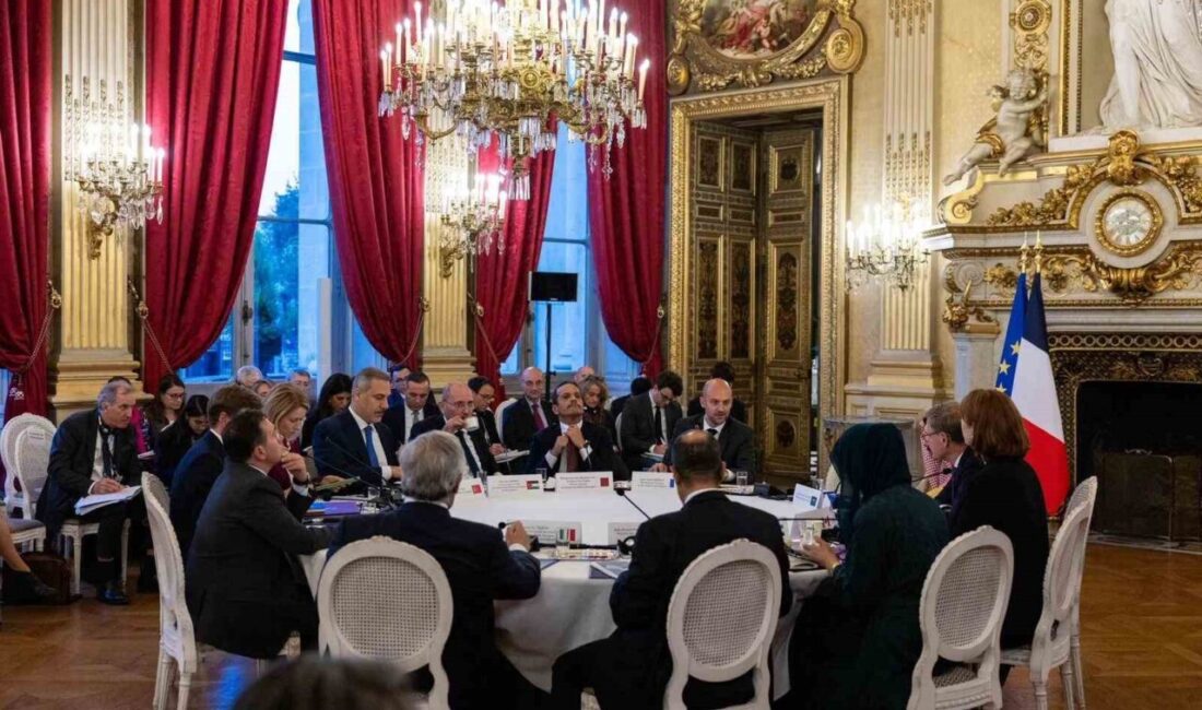 Dışişleri Bakanı Hakan Fidan, Fransa ziyareti kapsamında Paris'te düzenlenen ABD