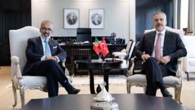 Hakan Fidan ve Paulo Rangel, Ankara'da Türkiye-Portekiz ilişkileri üzerine Dışişleri