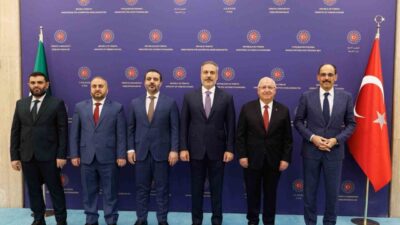 Dışişleri Bakanı Hakan Fidan, Milli Savunma Bakanı Yaşar Güler ve