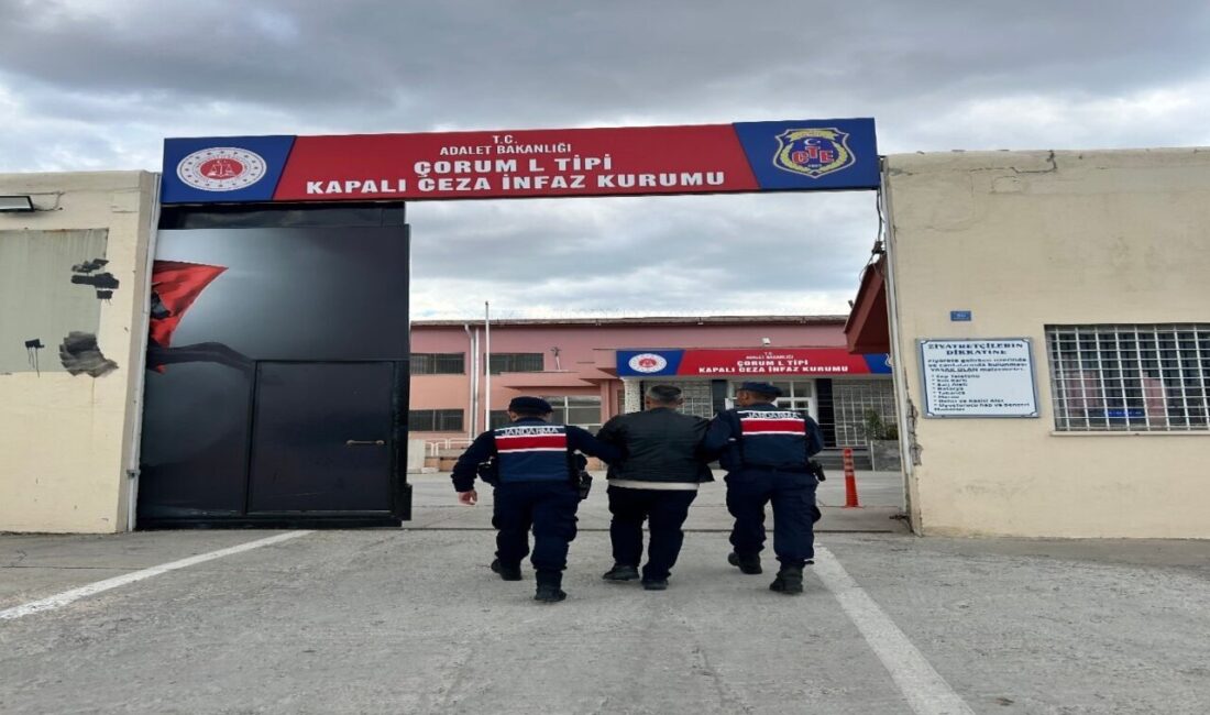 Çorum'da bir fabrikayı kundaklama suçundan aranan M.Ç., JASAT dedektifleri tarafından