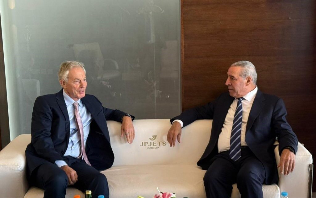Filistin Devlet Başkanı Yardımcısı Hussein Al-Sheikh, Tony Blair ile ABD