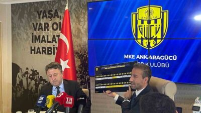 Ankaragücü Başkanı Gazi Ercüment Tekin, Ankara Büyükşehir Belediyesi'nin kulübe destek
