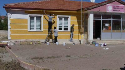 Akdağmadeni Açık Ceza İnfaz Kurumu personeli, Seyrantepe Mahallesindeki ana okulunun