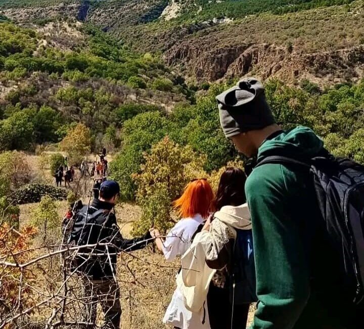 Ankara'da popüler doğa rotası olan Beypazarı İnözü Vadisi, hağa sonlarında