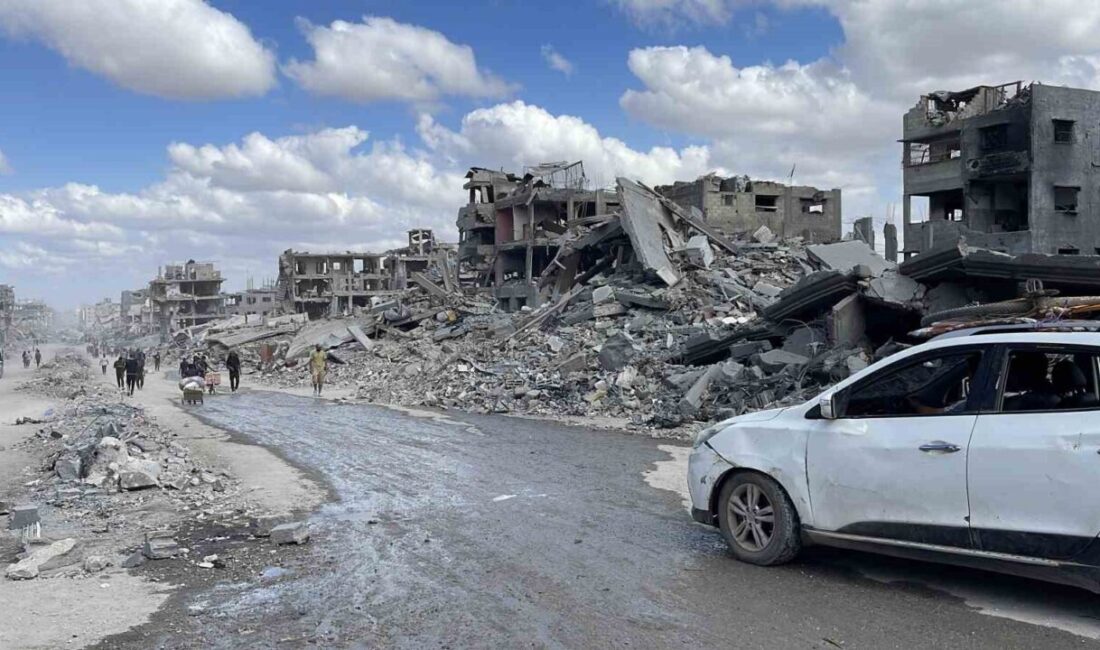İsrail ordusunun Gazze'den çekilmesinin ardından şehirdeki yıkım ortaya çıktı. Savaşın