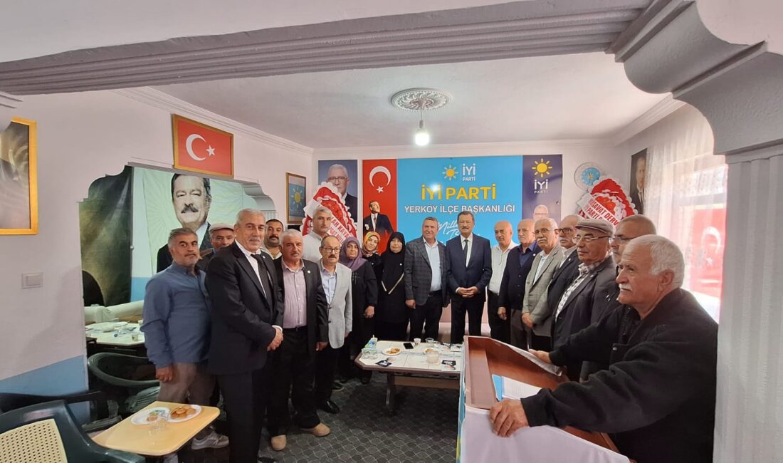 Yerköy İYİ Parti İlçe Başkanlığı, 4. Olağan Kongresi’ni yoğun katılımla