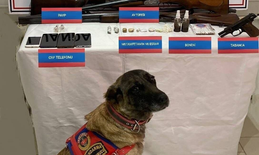 Yozgat İl Jandarma Komutanlığı, uyuşturucu ticareti yapan 10 kişiye operasyon