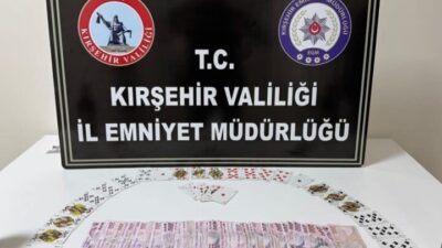 KIRŞEHİR (İHA) –Kırşehir’de polis ekiplerince yapılan denetimlerde, kentte faaliyet gösteren