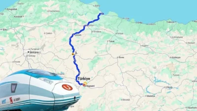 Kayseri’yi Karadeniz’e Bağlayacak Dev Hat! Samsun’a 2,5 Saatte Ulaşım Dönemi