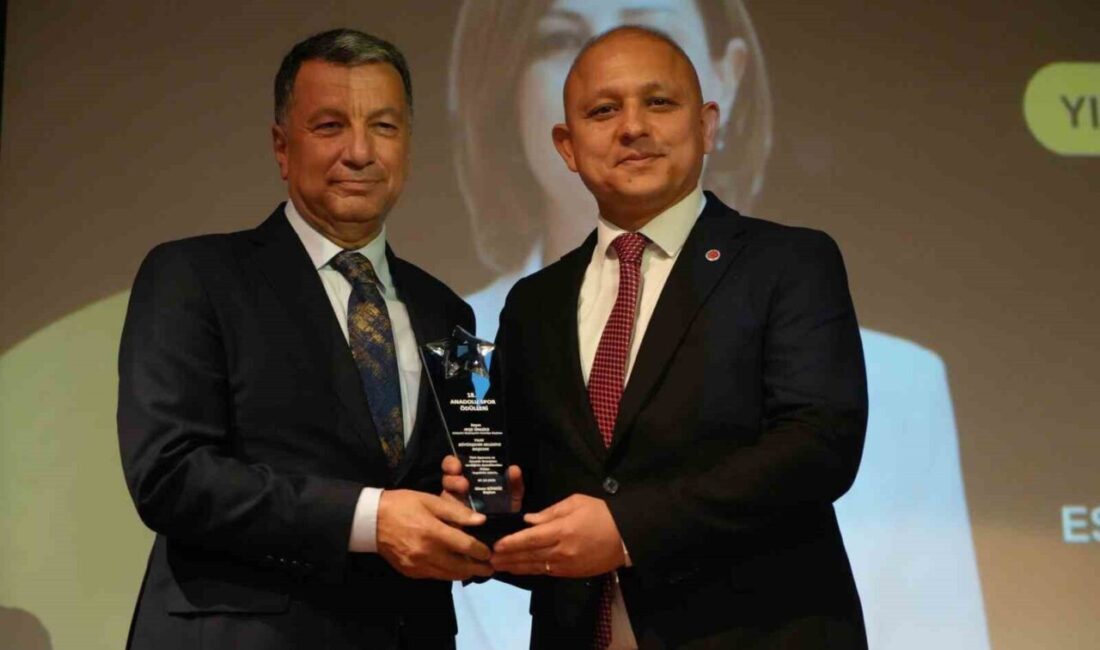 Kırıkkale'de düzenlenen "18. Anadolu Spor Ödülleri" töreninde Türkiye Güreş Federasyonu
