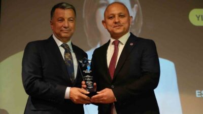Kırıkkale'de düzenlenen "18. Anadolu Spor Ödülleri" töreninde Türkiye Güreş Federasyonu
