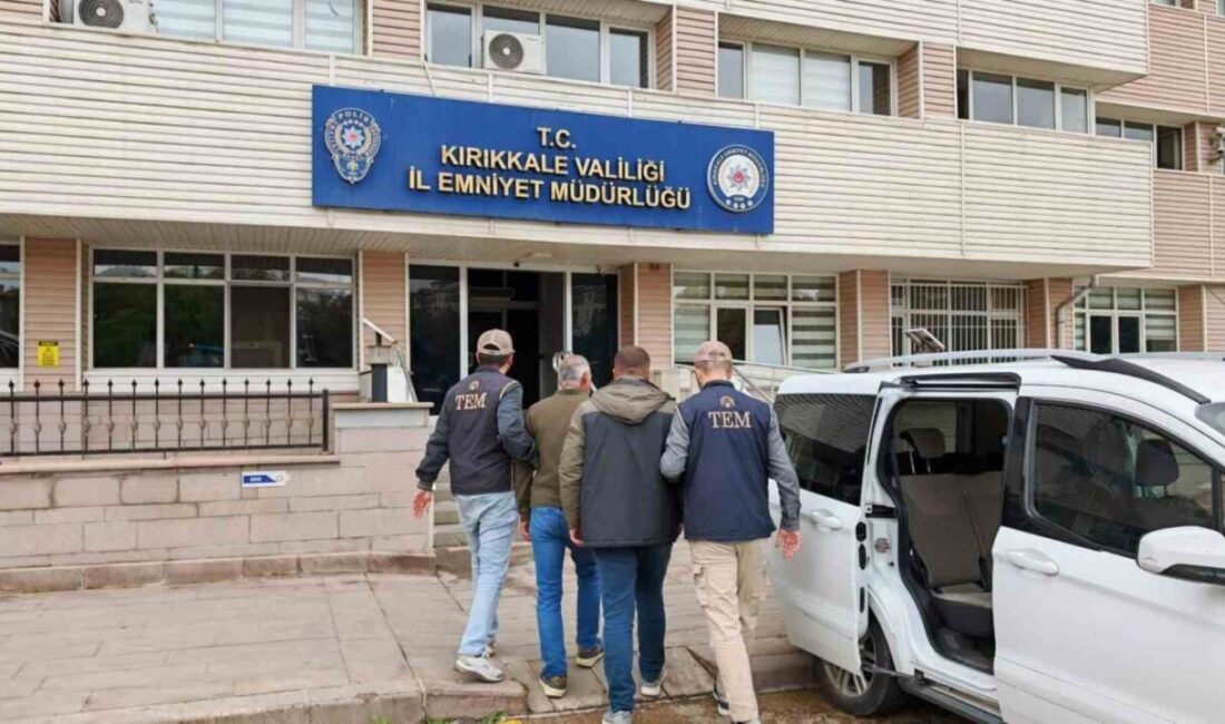 Kırıkkale’de DEAŞ terör örgütüyle bağlantılı oldukları belirlenen iki yabancı uyruklu