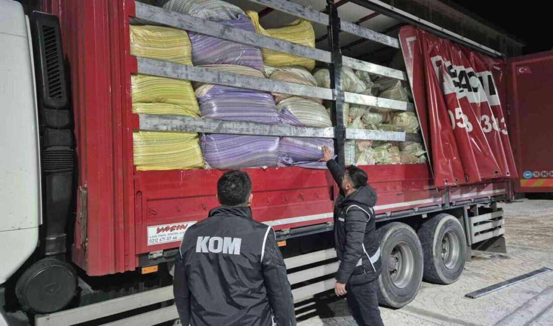 KIRŞEHİR (İHA) – Kırşehir polisi tarafından düzenlenen operasyonda 5 ton