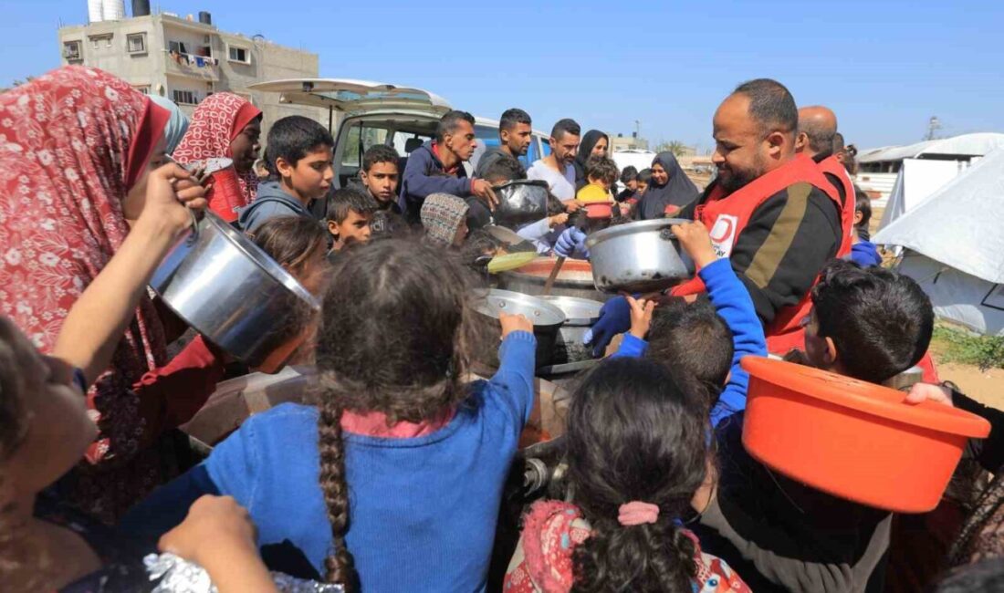 Türk Kızılay Gazze'de yaşanan insanlık dramına dikkat çekiyor ve hızlı