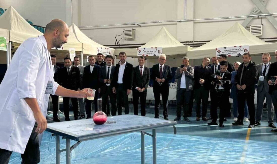 Sakarya'nın Kocaali ilçesinde düzenlenen TÜBİTAK 4007 Bilim Şenliği, bilim, teknoloji