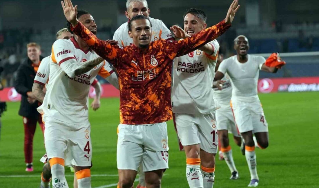 Galatasaray’ın Alman futbolcusu Leroy Sane, Başakşehir maçında attığı 2 golle