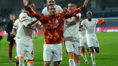Galatasaray’ın Alman futbolcusu Leroy Sane, Başakşehir maçında attığı 2 golle