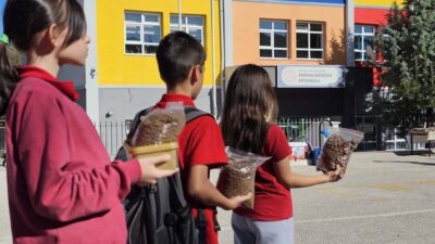 Perihan Erdoğan Ortaokulu, Kızılcahamam'da "Yeşil Vatan Benim Okulum Geleceğe Çare"