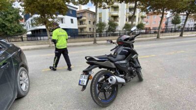 Çorum'da meydana gelen trafik kazasında İsmail Cem E. yönetimindeki motosikletle