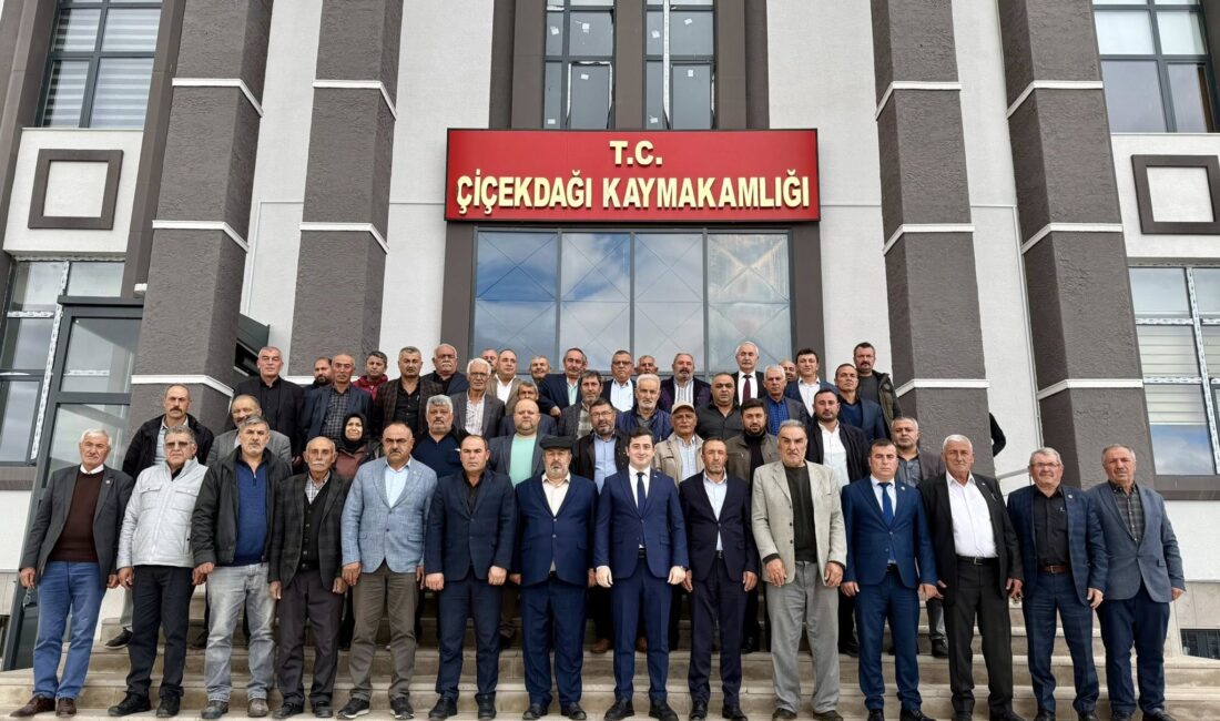 Çiçekdağı Kaymakamlığı, 19 Ekim Muhtarlar Günü vesilesiyle önemli bir buluşmaya