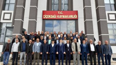 Çiçekdağı Kaymakamlığı, 19 Ekim Muhtarlar Günü vesilesiyle önemli bir buluşmaya