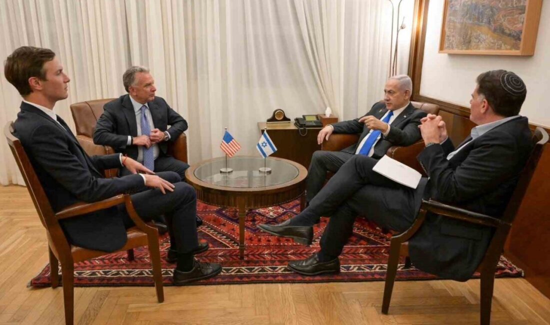 İsrail Başbakanı Netanyahu, ABD Başkanı Trump'ın temsilcileri ile ateşkes oylaması