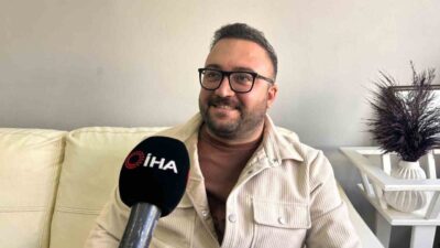 Ankara'da Taha Yasin Sevim, eşinden özür dilemek için dev çiçek