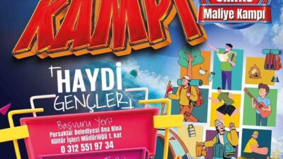 Pursaklar Belediyesi gençleri doğayla buluşturacak, gençlik kampı düzenliyor. Gençler, sosyal