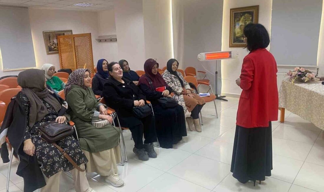 Pursaklar Belediyesi Hanım Evleri’nde kadınların kişisel gelişimlerine katkı sağlamak ve